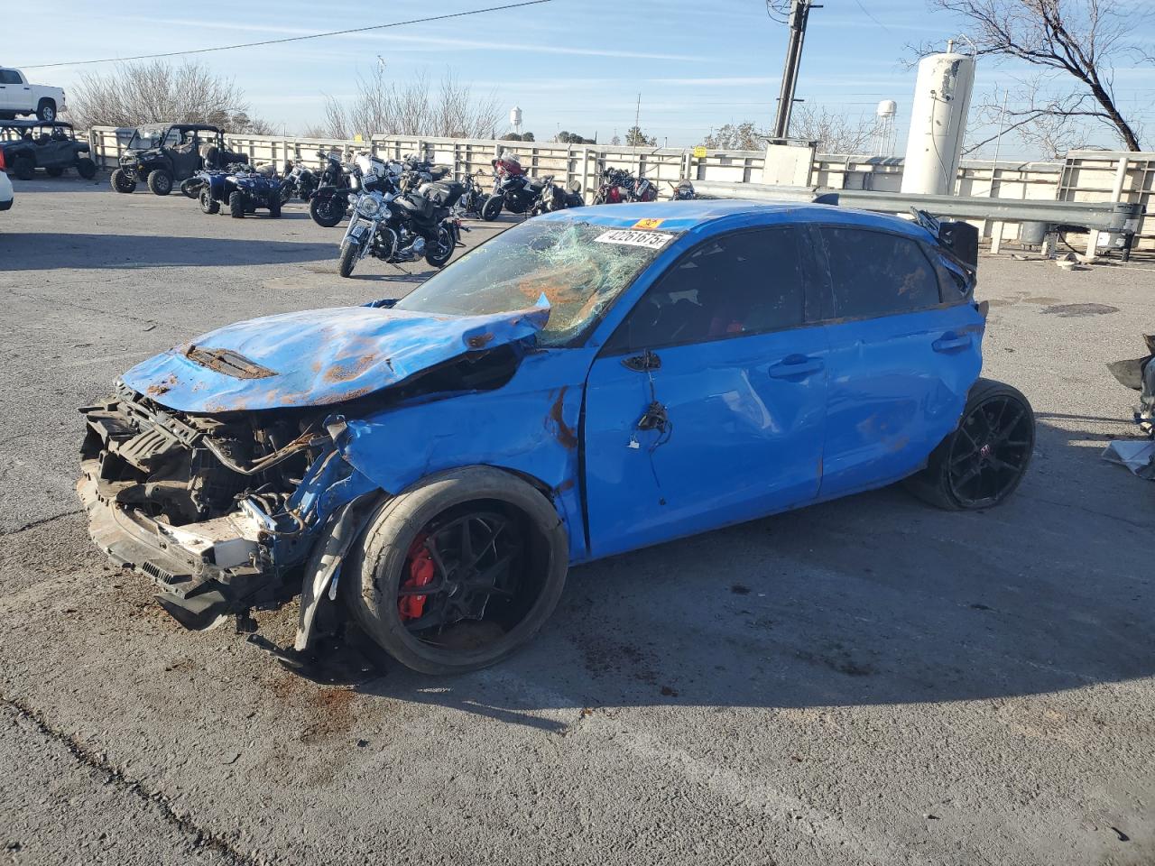 2023 HONDA CIVIC TYPE-R VIN:JHMFL5G46PX000687