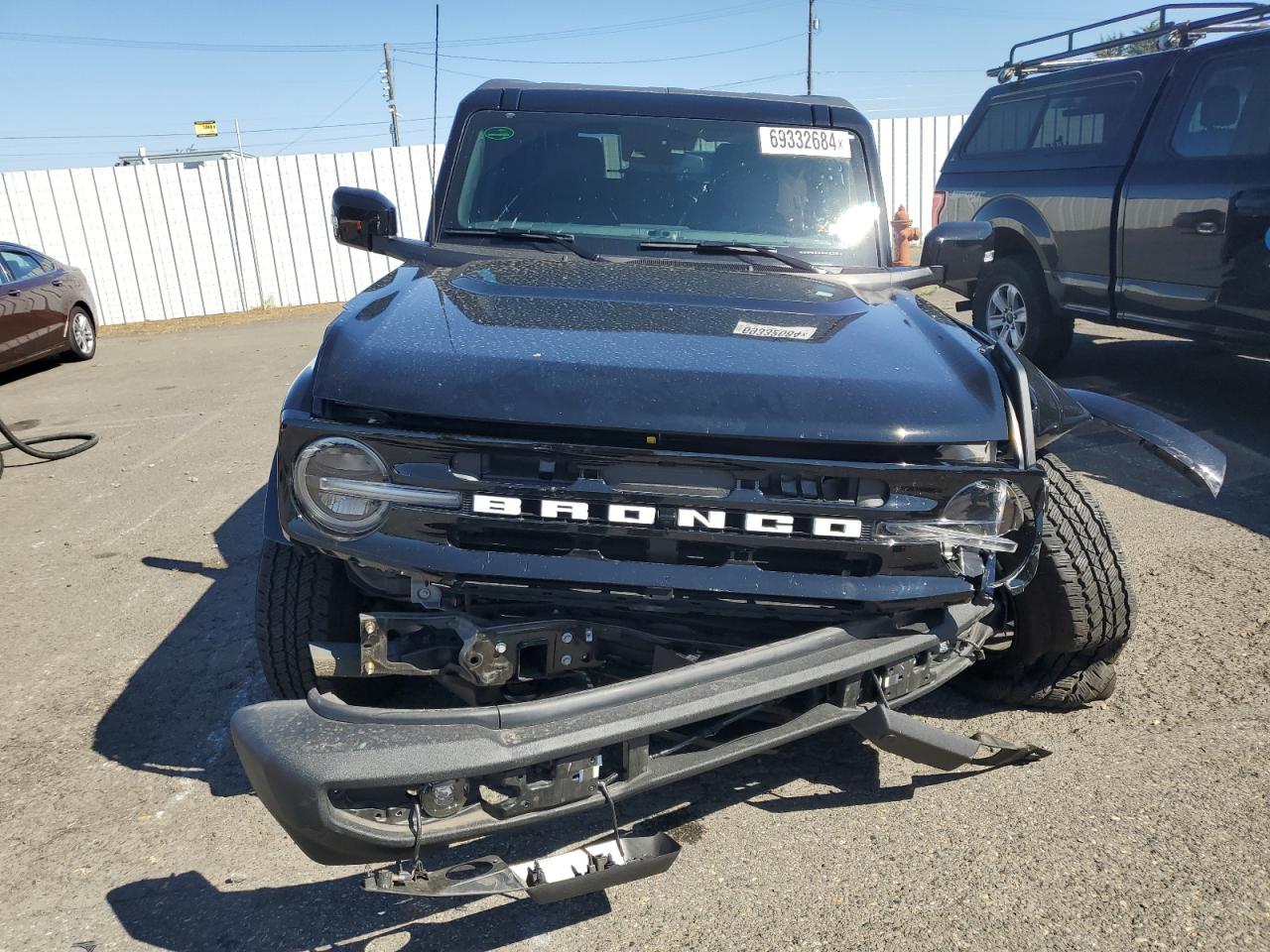 2023 FORD BRONCO BASE VIN:1FMEE5DP1PLB33219