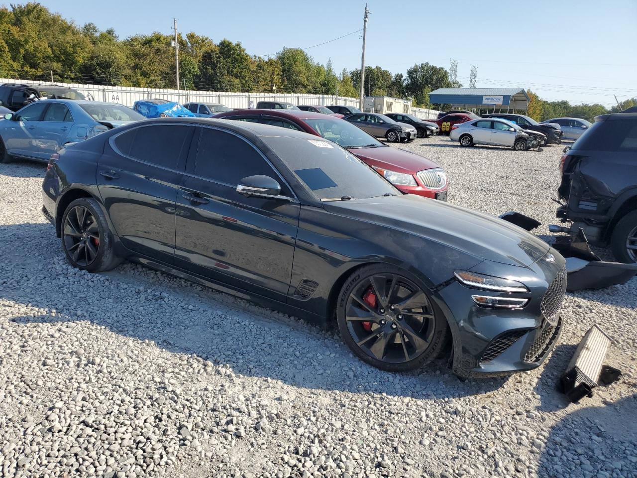 2022 GENESIS G70 BASE VIN:KMTG54TE5NU097499