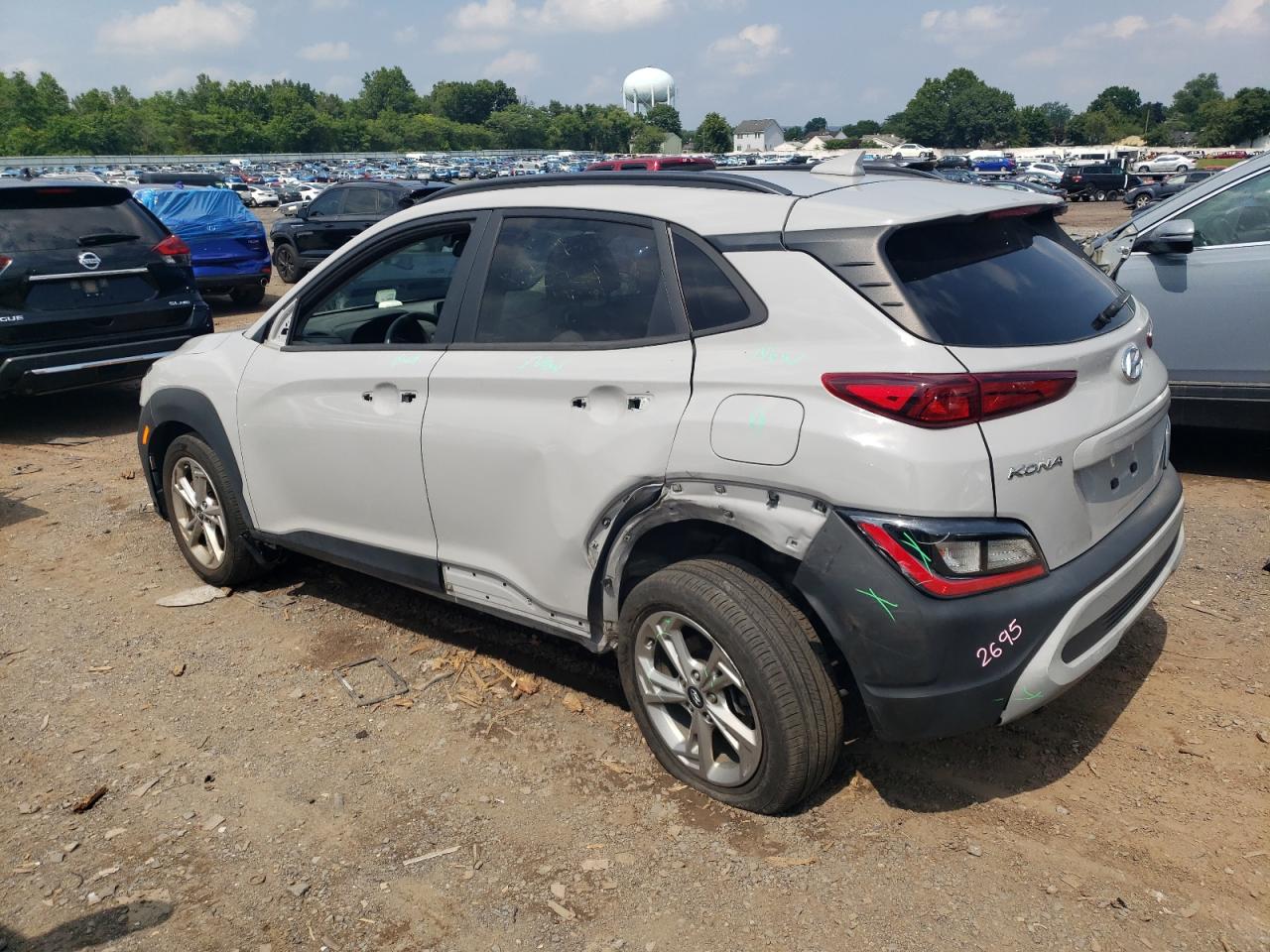 2022 HYUNDAI KONA SEL VIN:KM8K6CAB9NU829931