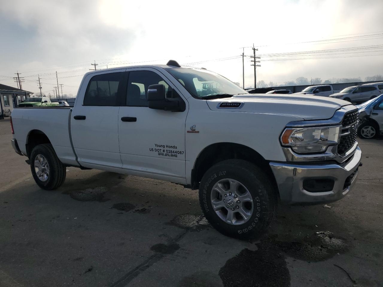 2023 RAM 2500 BIG HORN VIN:3C6UR5DL7PG537647