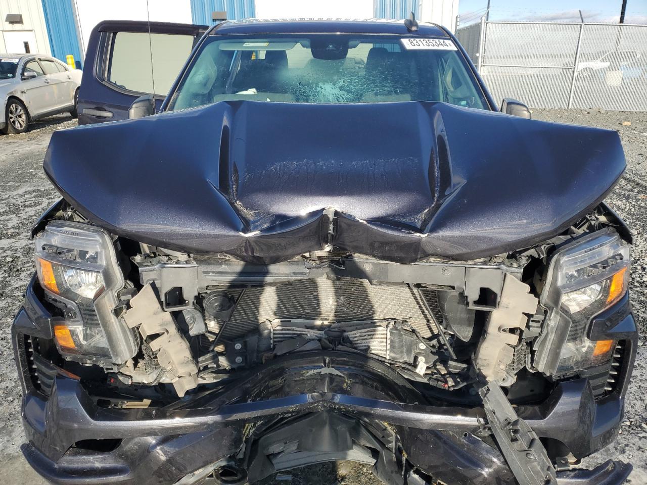 2022 CHEVROLET SILVERADO K1500 CUSTOM VIN:3GCPDBEK8NG657446