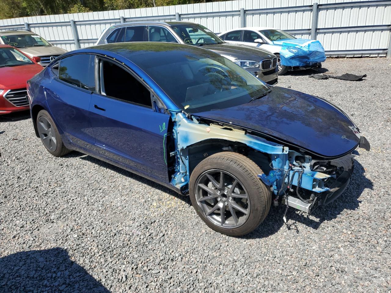 2023 TESLA MODEL 3  VIN:5YJ3E1EA1PF691556