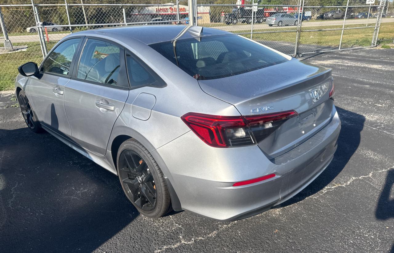 2024 HONDA CIVIC SPORT VIN:2HGFE2F55RH550492