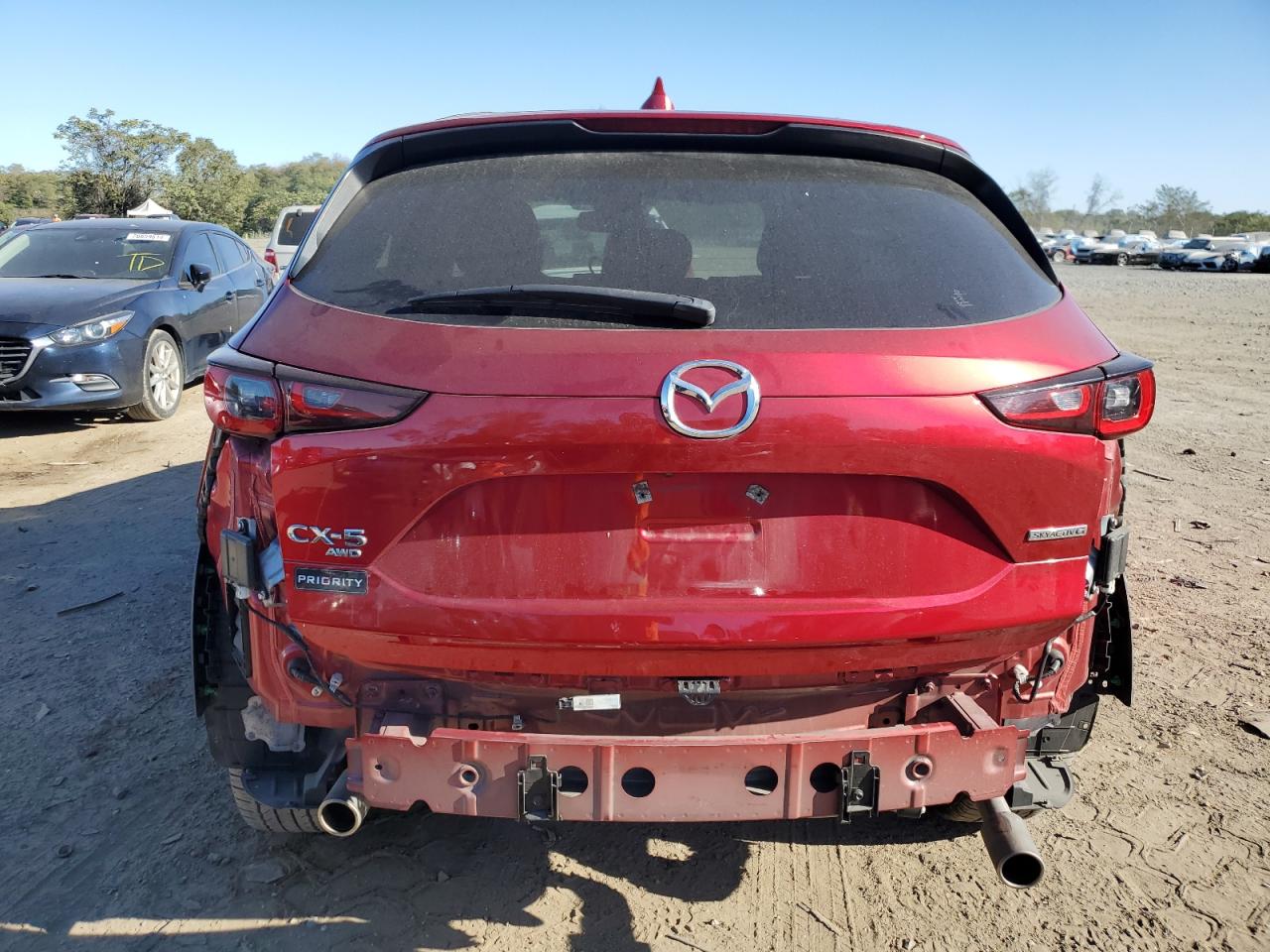 2022 MAZDA CX-5 PREMIUM VIN:JM3KFBDM9N0587913