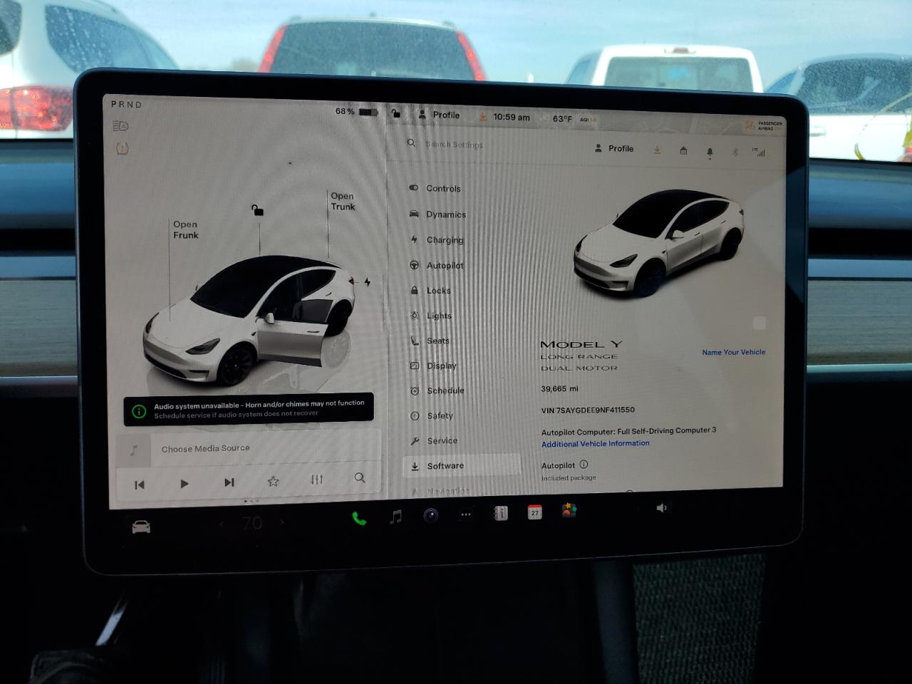 2022 TESLA MODEL Y  VIN:7SAYGDEE9NF411550