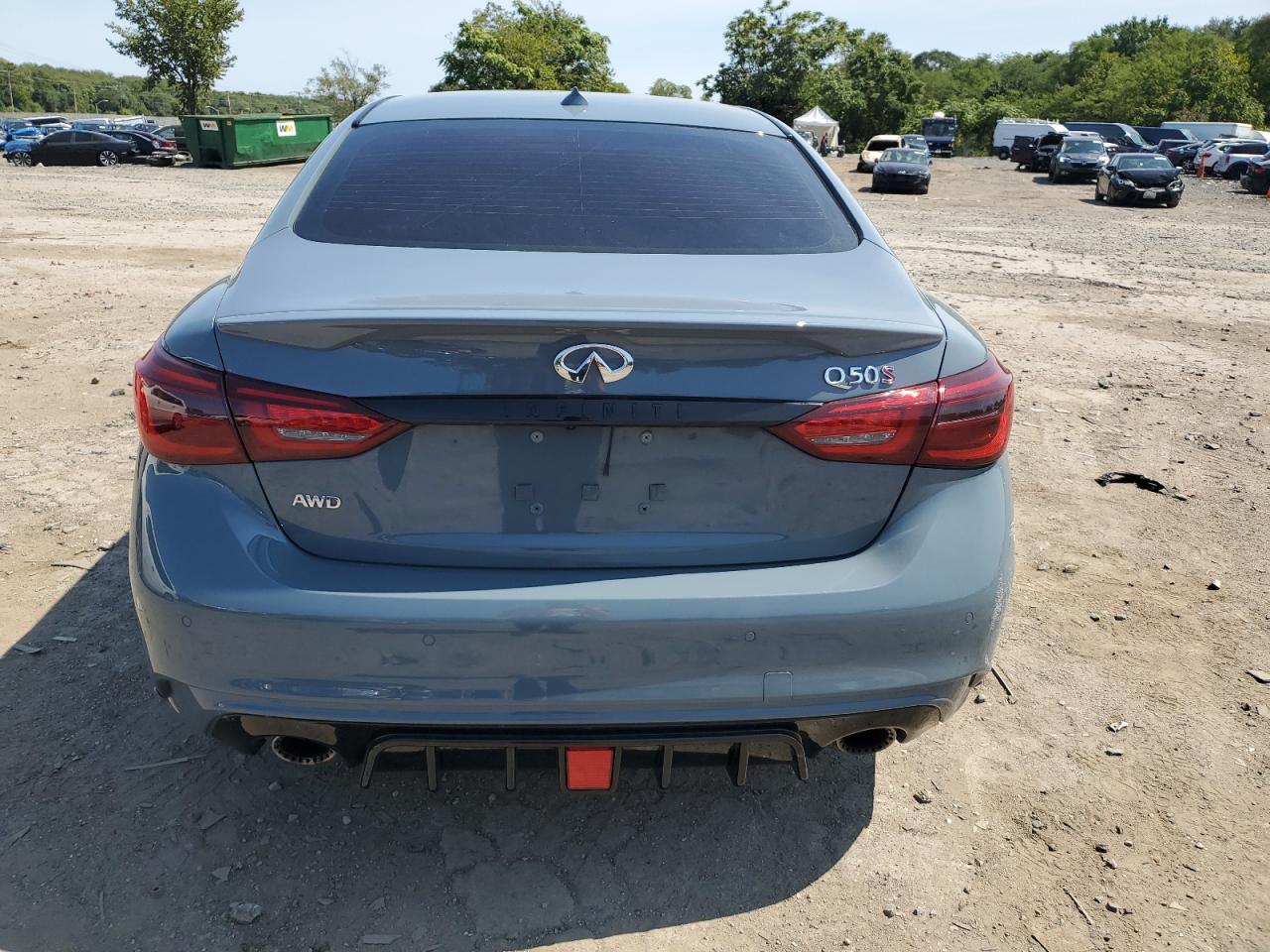 2022 INFINITI Q50 RED SPORT 400 VIN:JN1FV7DR4NM390178