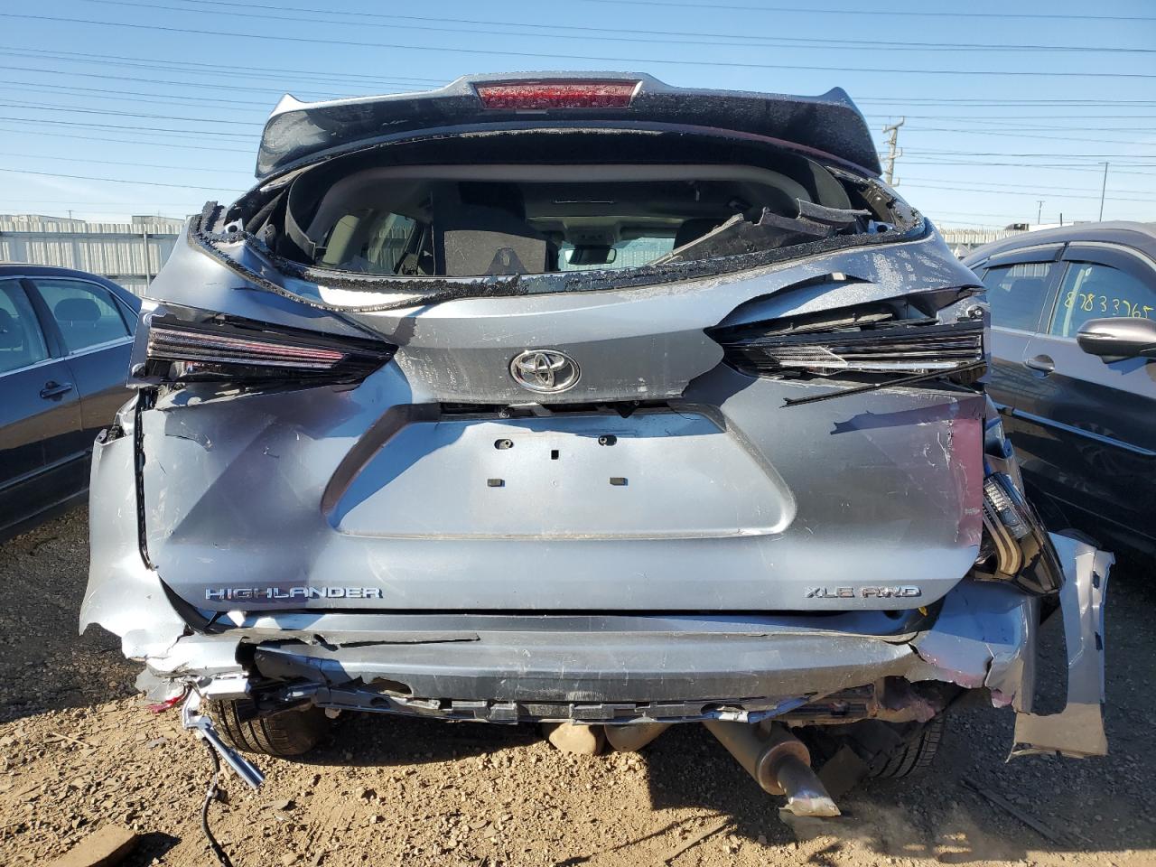 2024 TOYOTA HIGHLANDER LE VIN:5TDKDRBH6RS532237