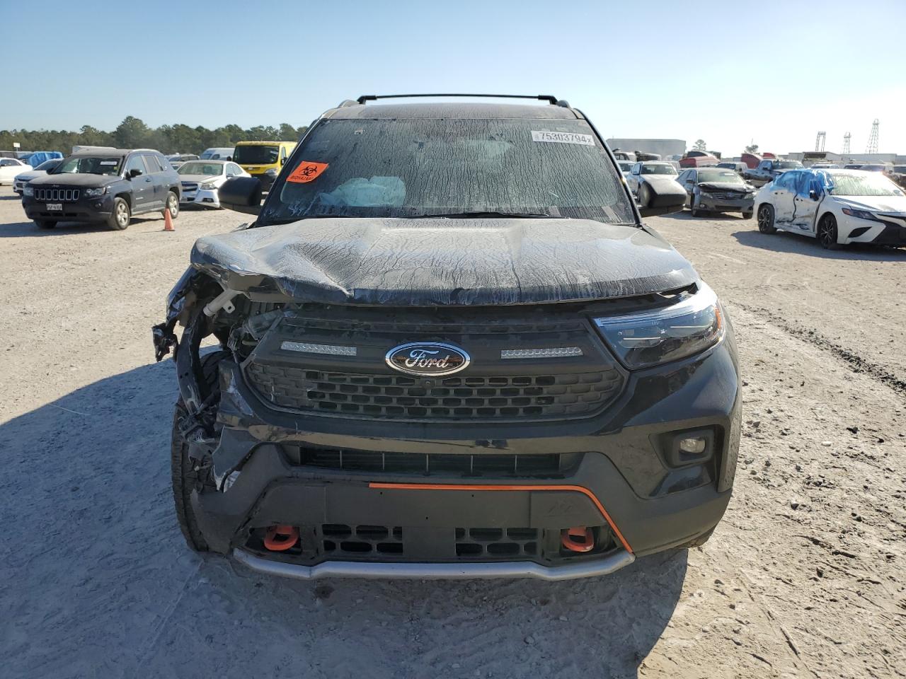 2022 FORD EXPLORER TIMBERLINE VIN:1FMSK8JH2NGC02967