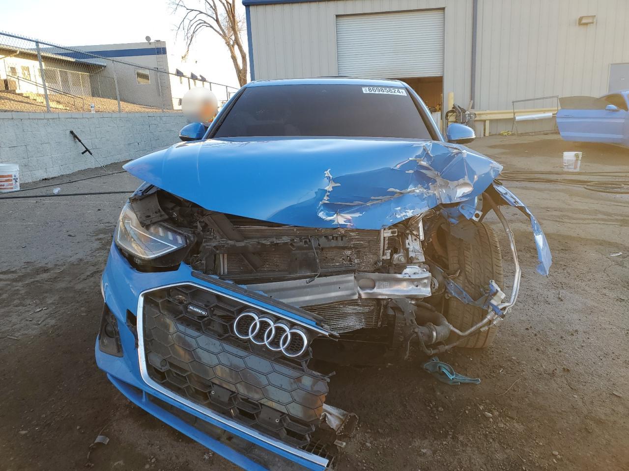 2022 AUDI A4 PREMIUM PLUS 45 VIN:WAUEAAF45NN011294