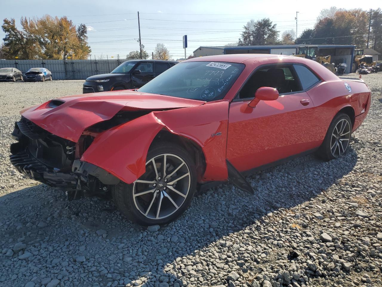 2023 DODGE CHALLENGER R/T VIN:2C3CDZBT4PH557792