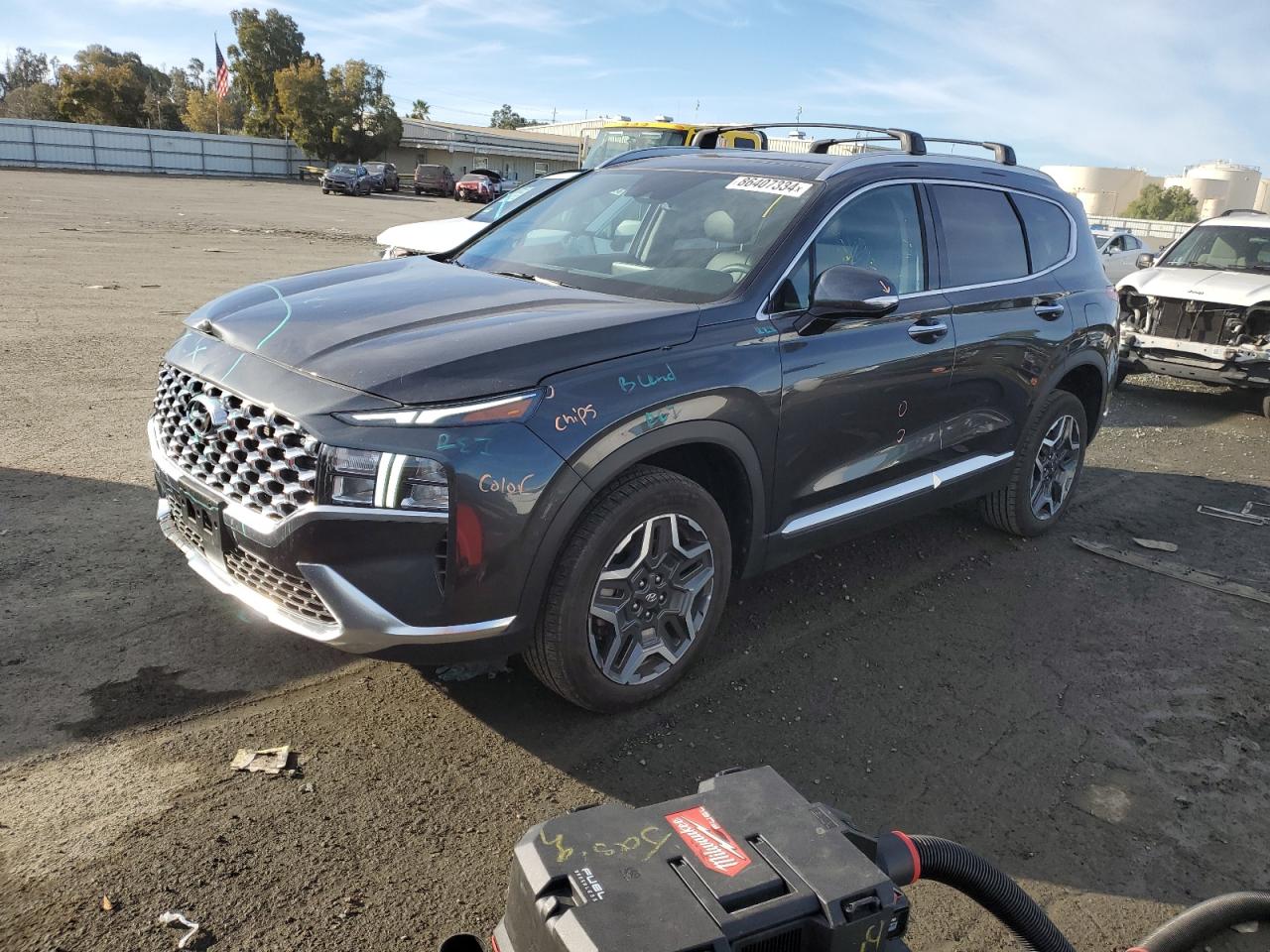 2023 HYUNDAI SANTA FE SEL PREMIUM VIN:5NMS3DA15PH006403