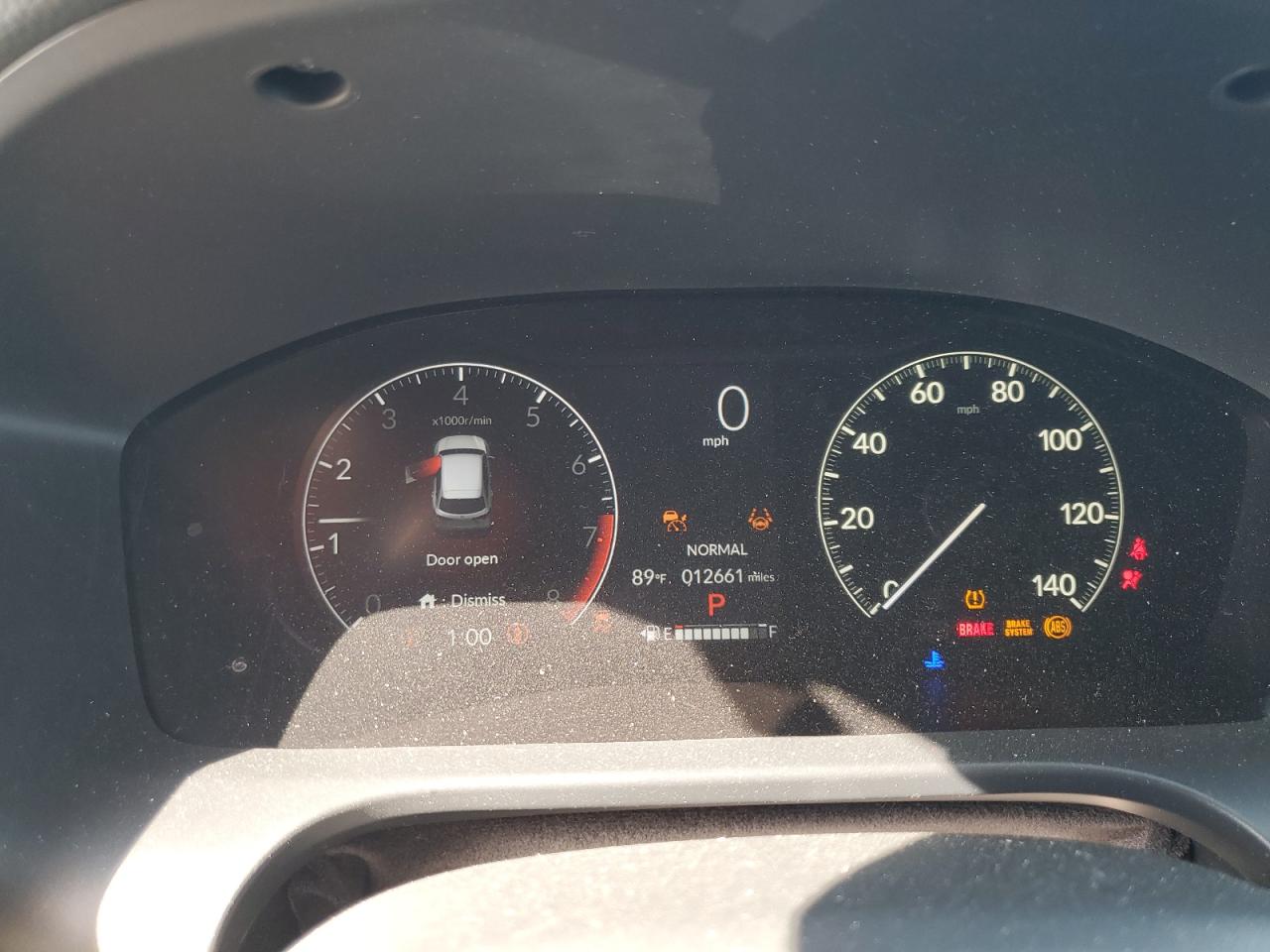 2024 HONDA HR-V SPORT VIN:3CZRZ1H57RM729801