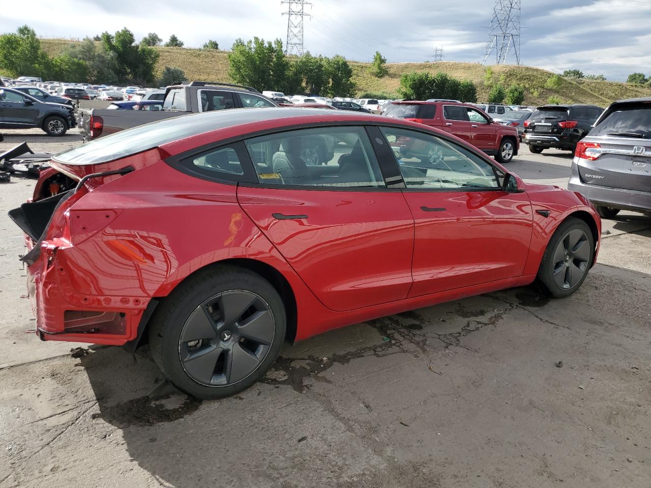 2023 TESLA MODEL 3  VIN:5YJ3E1EB4PF662478