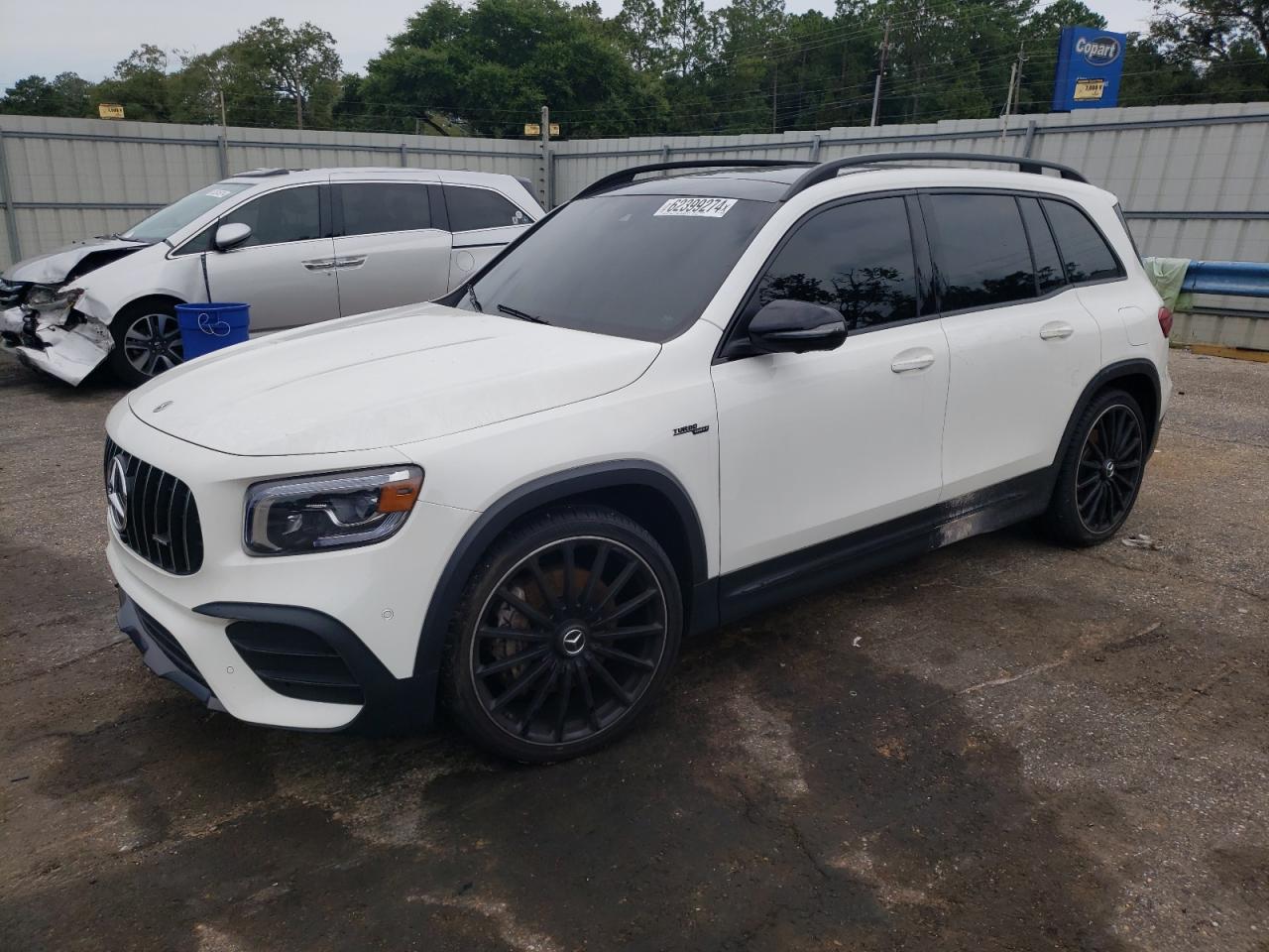 2022 MERCEDES-BENZ GLB AMG 35 4MATIC VIN:W1N4M5BB5NW185189