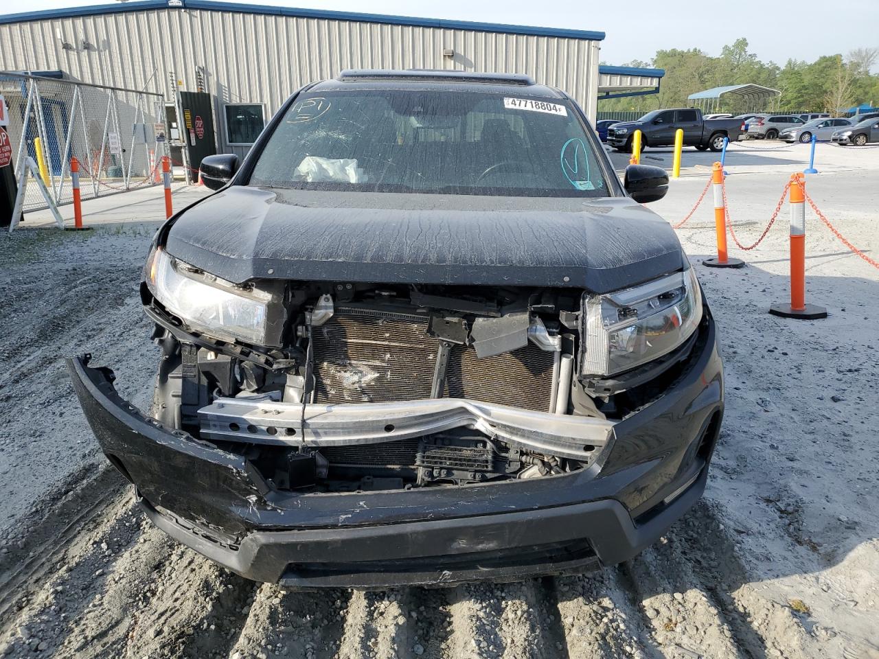 2022 HONDA RIDGELINE BLACK EDITION VIN:5FPYK3F87NB002372