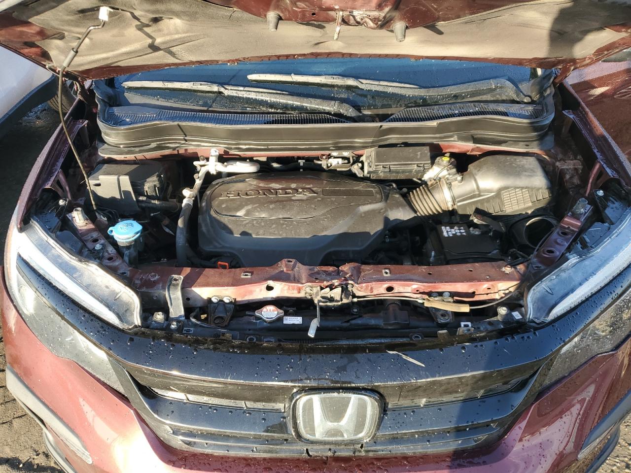 2022 HONDA PILOT SE VIN:5FNYF5H20NB021685