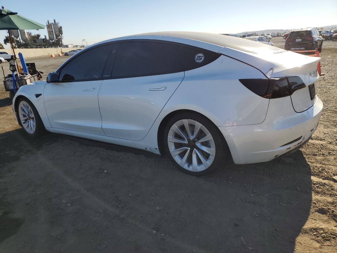 2022 TESLA MODEL 3  VIN:5YJ3E1EA8NF191780