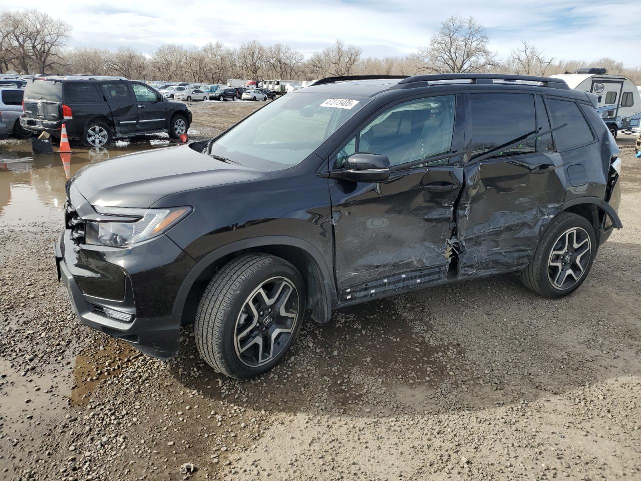 2022 HONDA PASSPORT ELITE VIN:5FNYF8H06NB030410