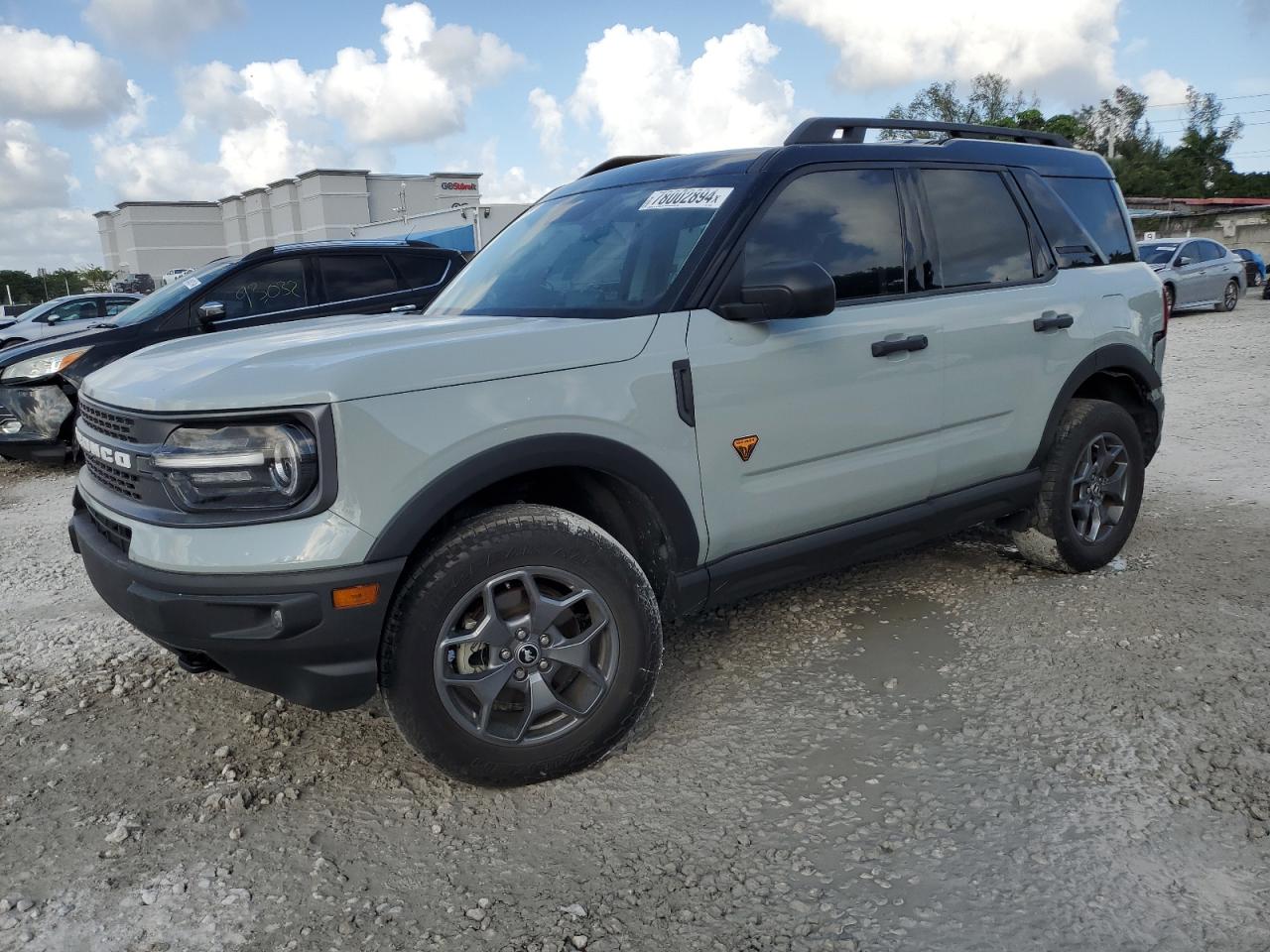 2022 FORD BRONCO SPORT BADLANDS VIN:3FMCR9D91NRE22653