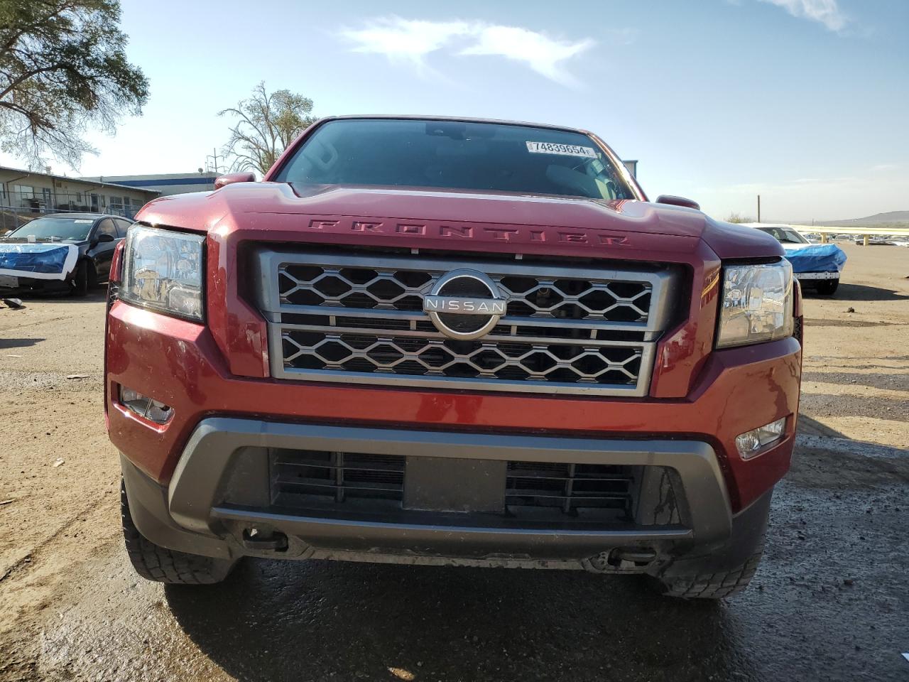 2022 NISSAN FRONTIER S VIN:1N6ED1EK5NN685355