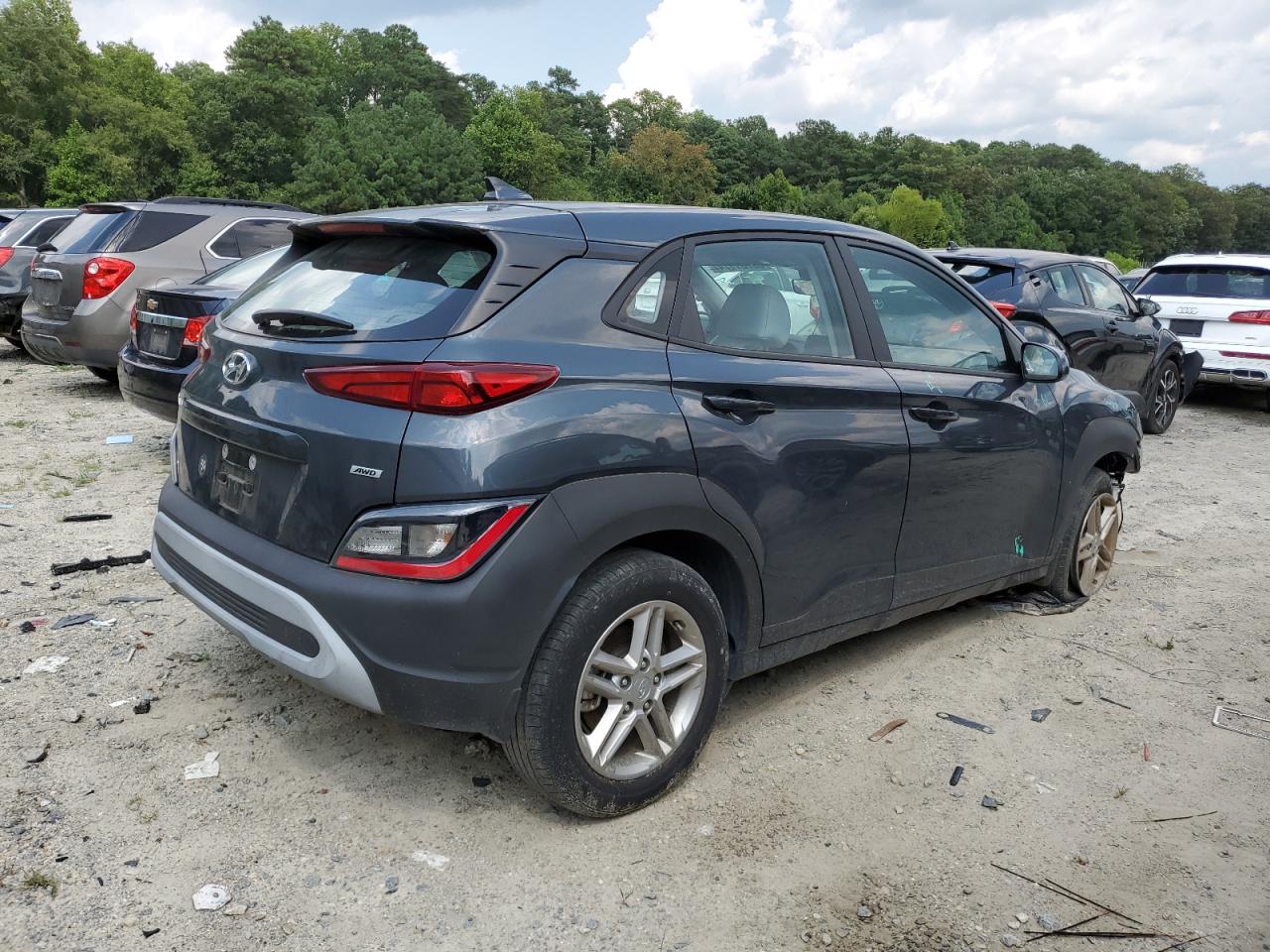 2022 HYUNDAI KONA SEL VIN:KM8K2CAB0NU867754