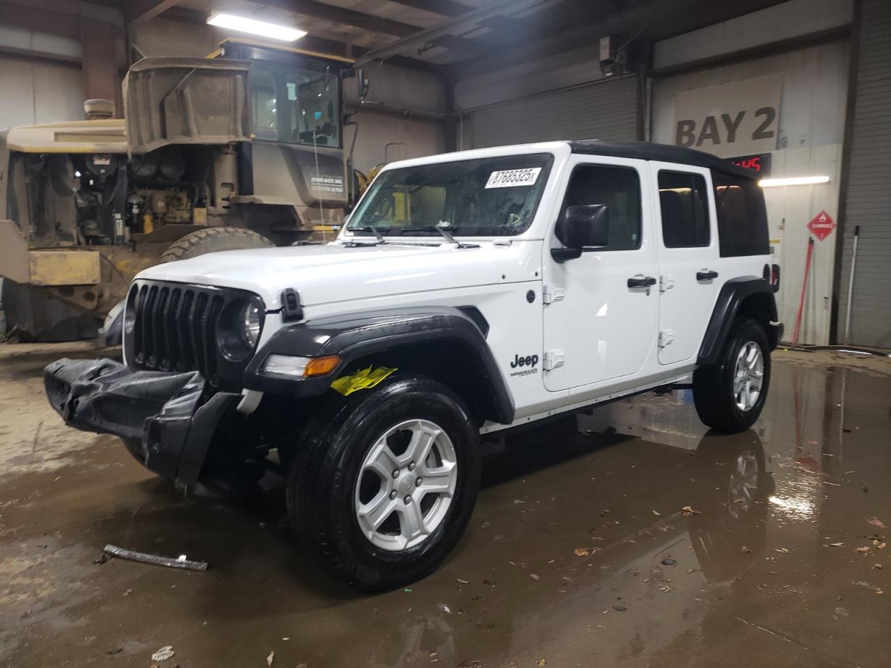 2022 JEEP WRANGLER UNLIMITED SPORT VIN:1C4HJXDG4NW180085