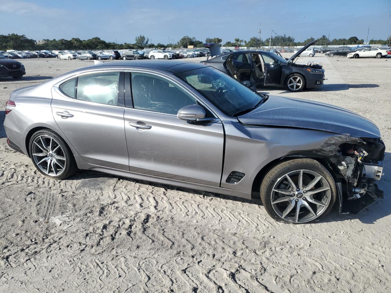 2022 GENESIS G70 BASE VIN:KMTG34TA3NU101875