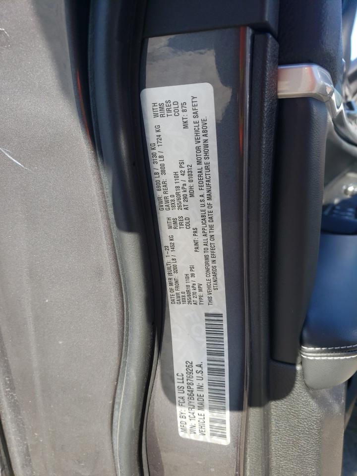 2023 JEEP GRAND CHEROKEE LIMITED 4XE VIN:1C4RJYB64P8769262