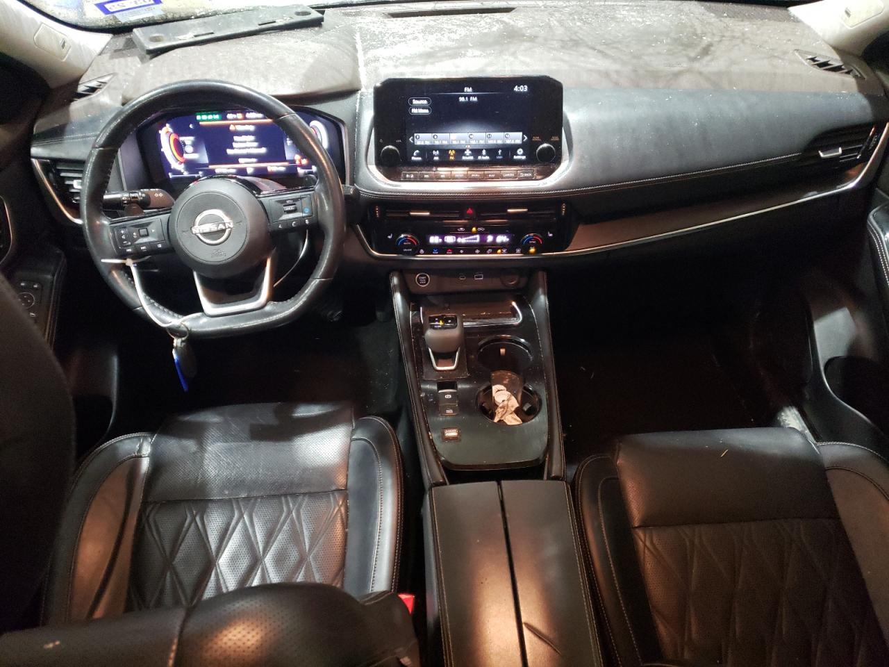 2022 NISSAN ROGUE PLATINUM VIN:KL4MMCSL0PB137270