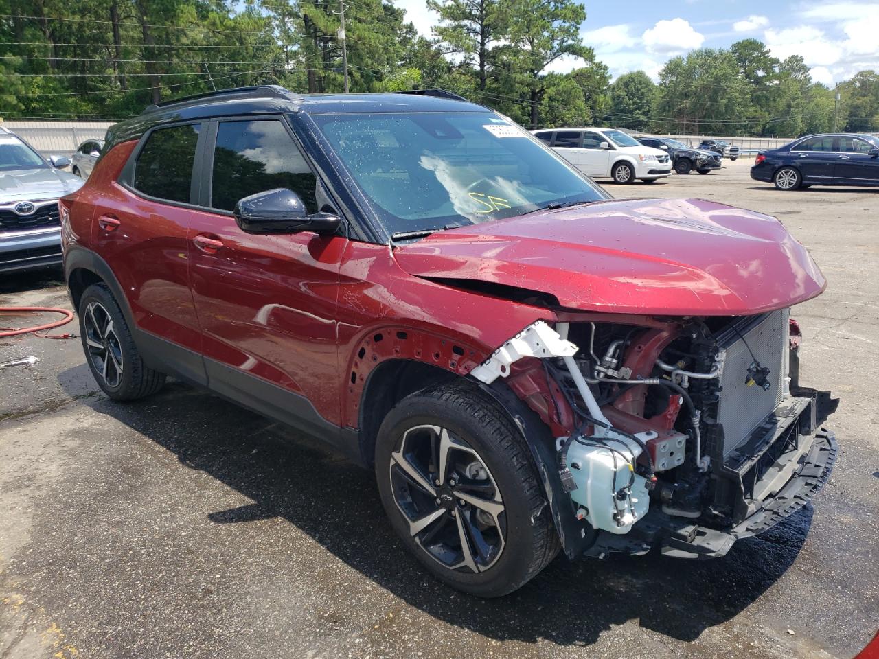 2023 CHEVROLET TRAILBLAZER RS VIN:KL79MUSL3PB054009