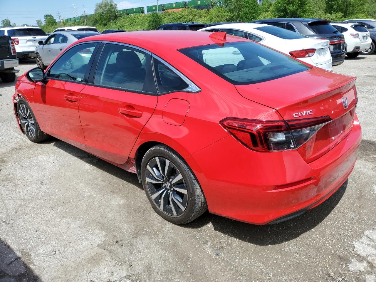 2022 HONDA CIVIC EX VIN:2HGFE1F7XNH322249