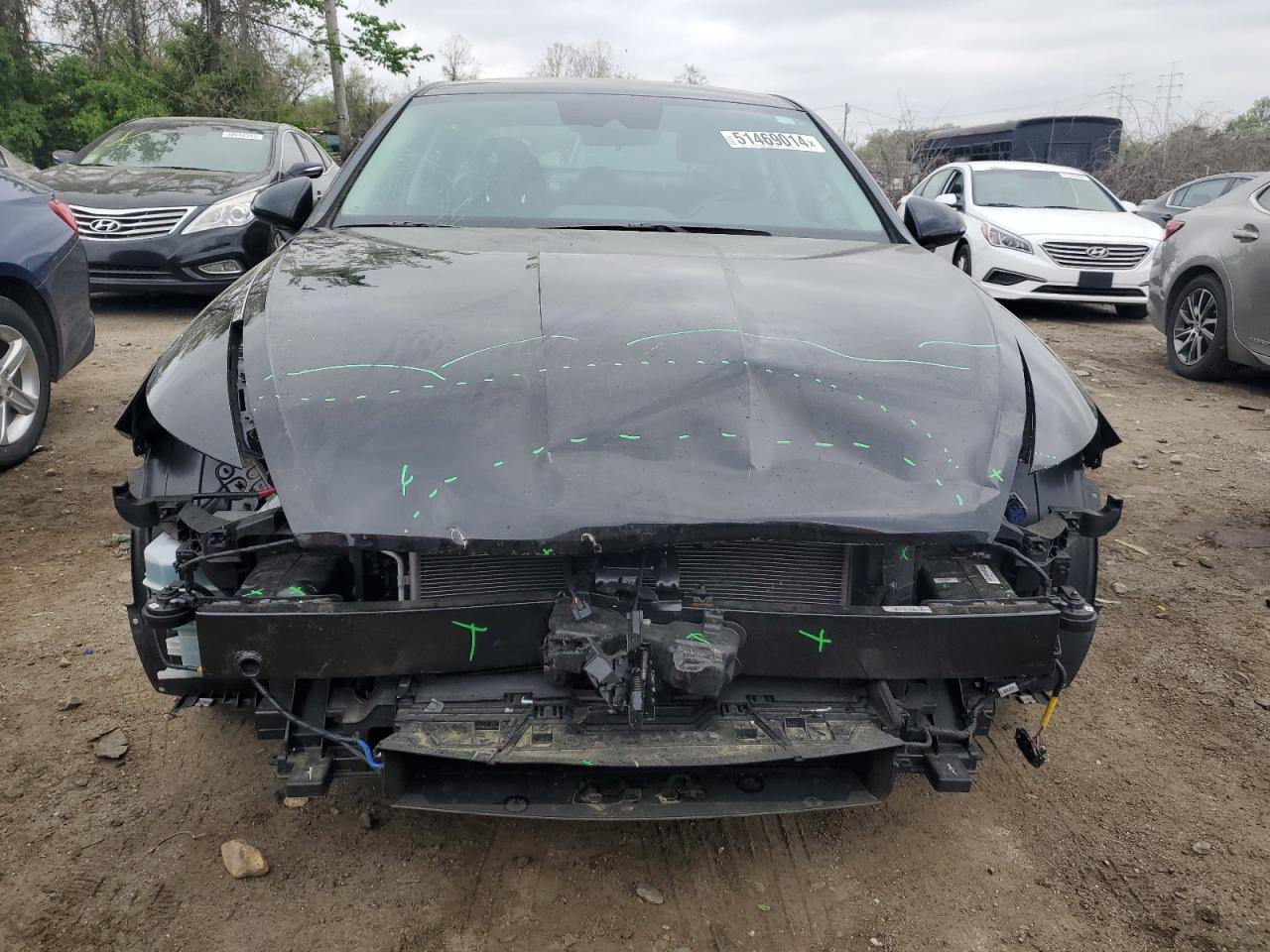 2022 HYUNDAI SONATA HYBRID VIN:KMHL34JJ8NA052539