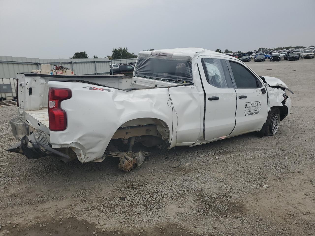 2023 CHEVROLET SILVERADO K1500 VIN:1GCRDAED1PZ150928