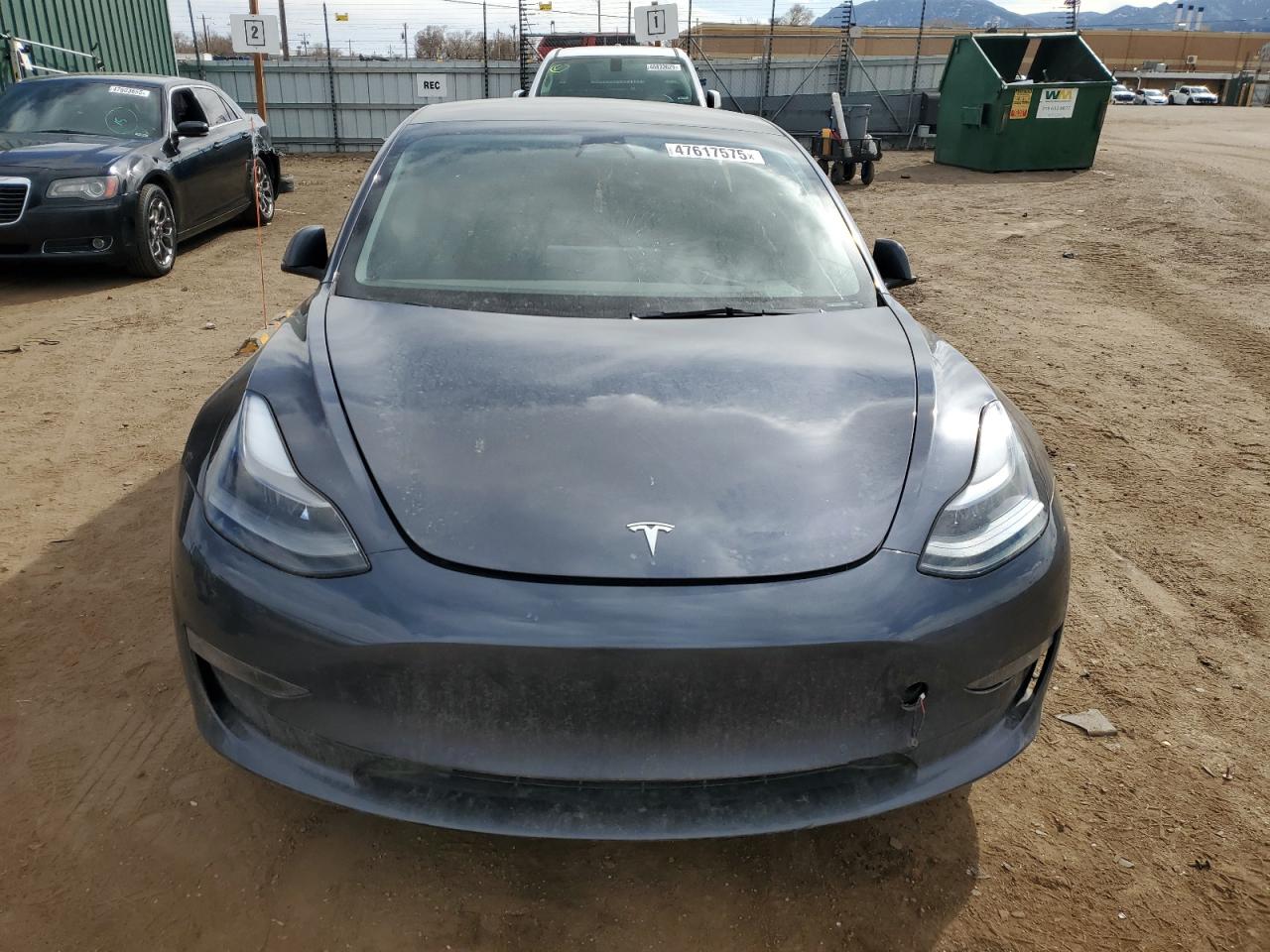 2022 TESLA MODEL 3  VIN:5YJ3E1EC2NF357843