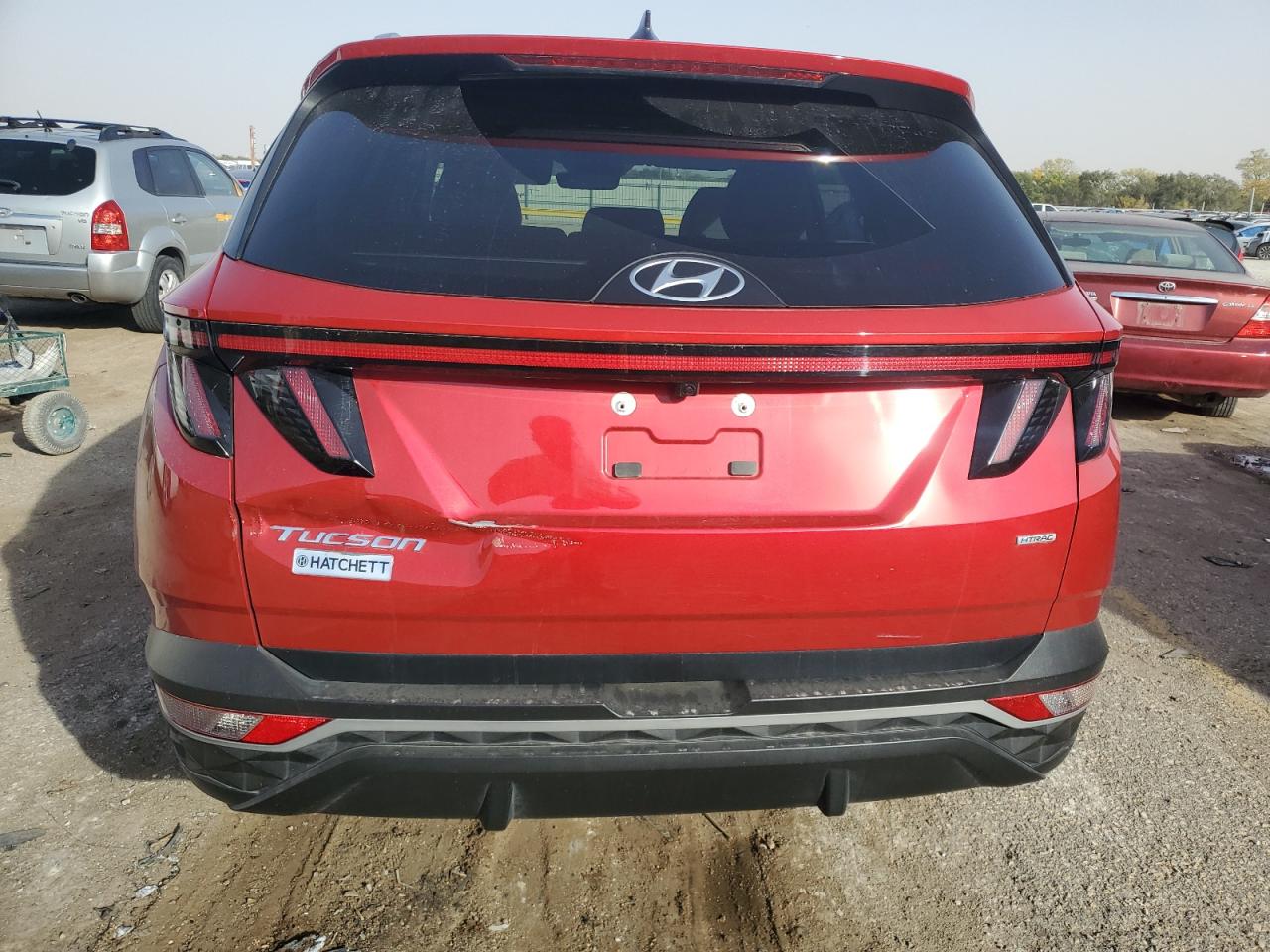 2022 HYUNDAI TUCSON SEL VIN:5NMJCCAE6NH004195