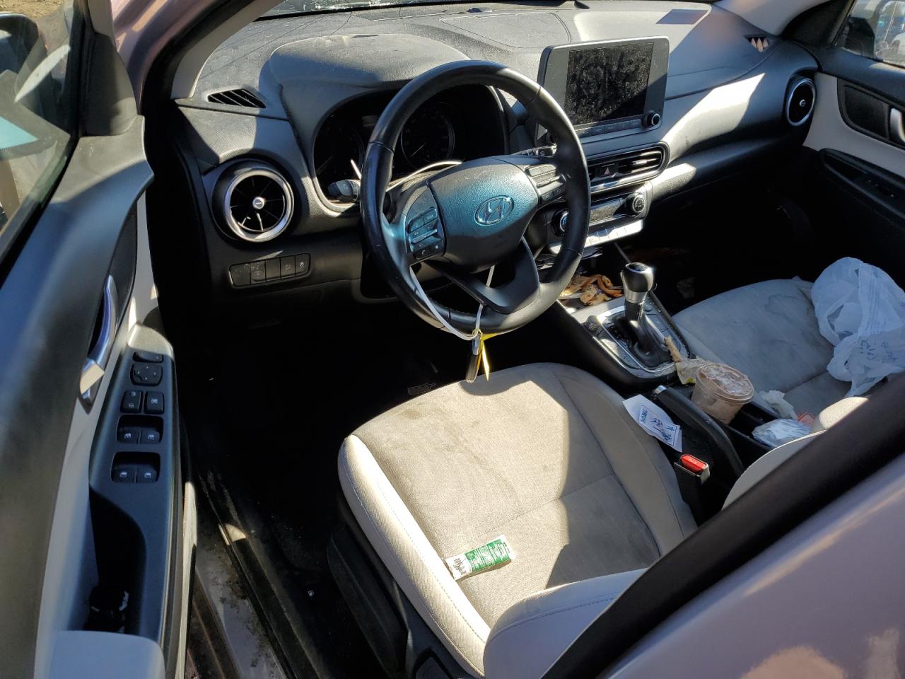 2022 HYUNDAI KONA SEL VIN:KM8K3CAB7NU856800
