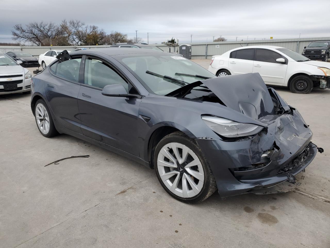 2022 TESLA MODEL 3  VIN:5YJ3E1EA1NF291395
