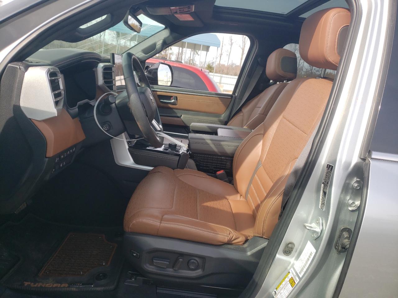 2022 TOYOTA TUNDRA CREWMAX PLATINUM VIN:5TFMA5DBXNX034579