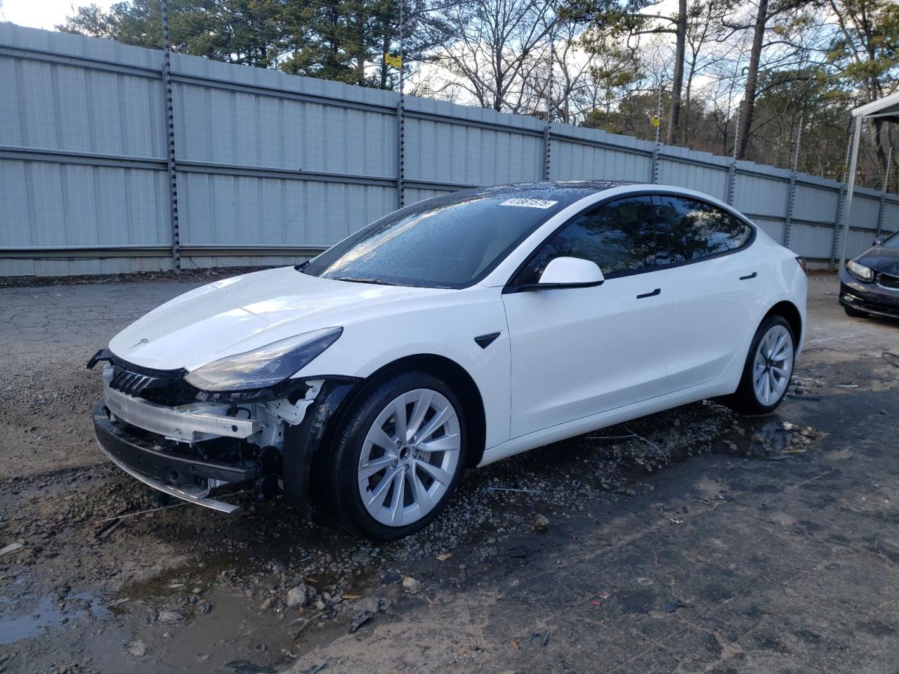 2022 TESLA MODEL 3  VIN:5YJ3E1EA1NF326758