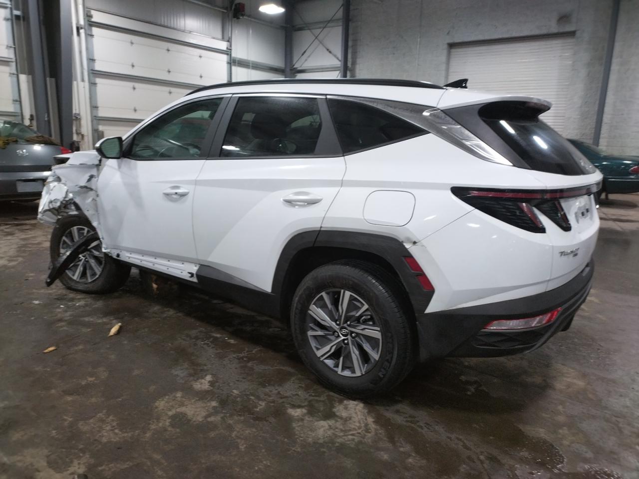2022 HYUNDAI TUCSON BLUE VIN:KM8JBCA13NU072510