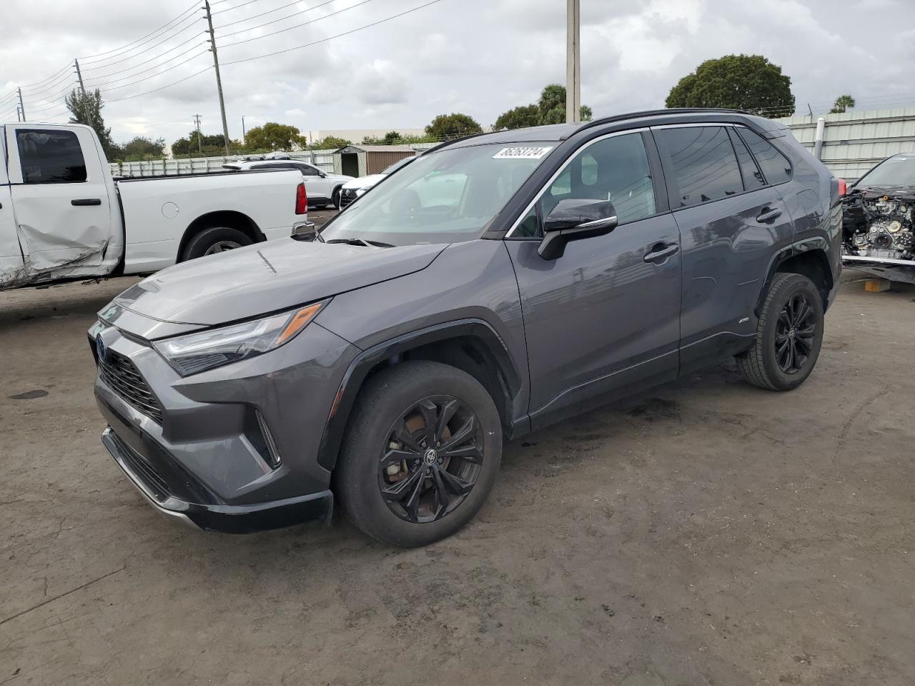 2022 TOYOTA RAV4 XSE VIN:2T3E6RFV3NW035713