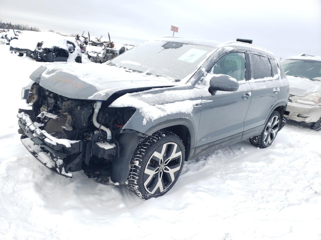 2022 VOLKSWAGEN TAOS SEL VIN:3VV2X7B20NM030861