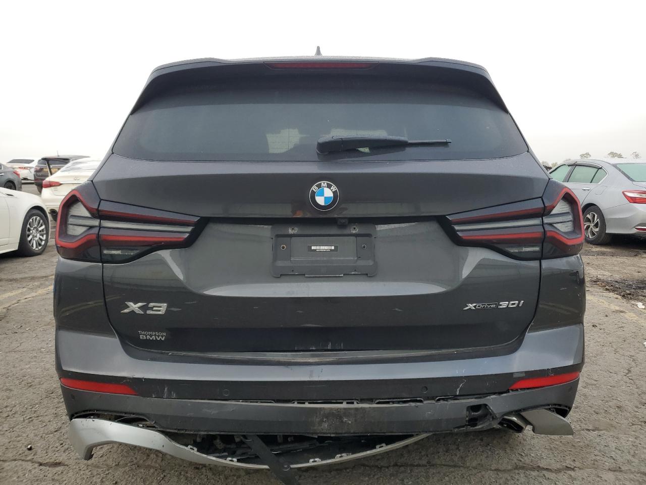 2022 BMW X3 XDRIVE30I VIN:WBX57DP05NN172715