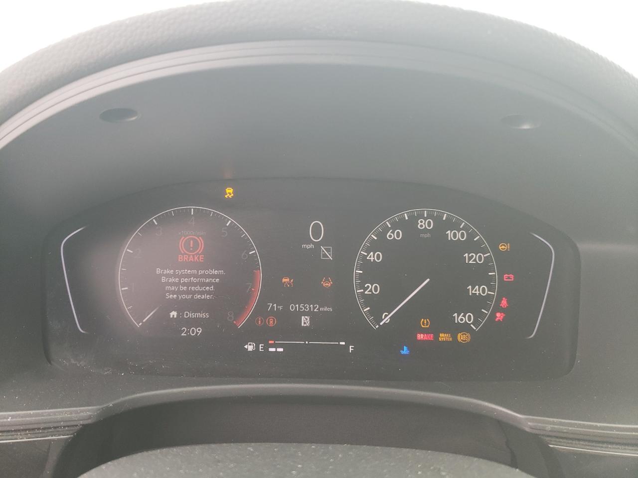 2023 HONDA CIVIC EX VIN:2HGFE1F76PH321134