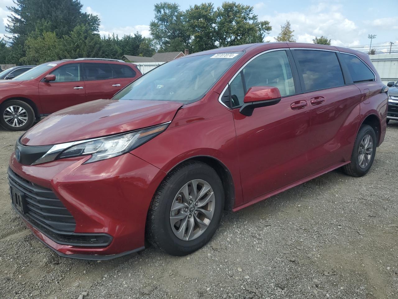 2022 TOYOTA SIENNA LE VIN:5TDKRKEC9NS088399