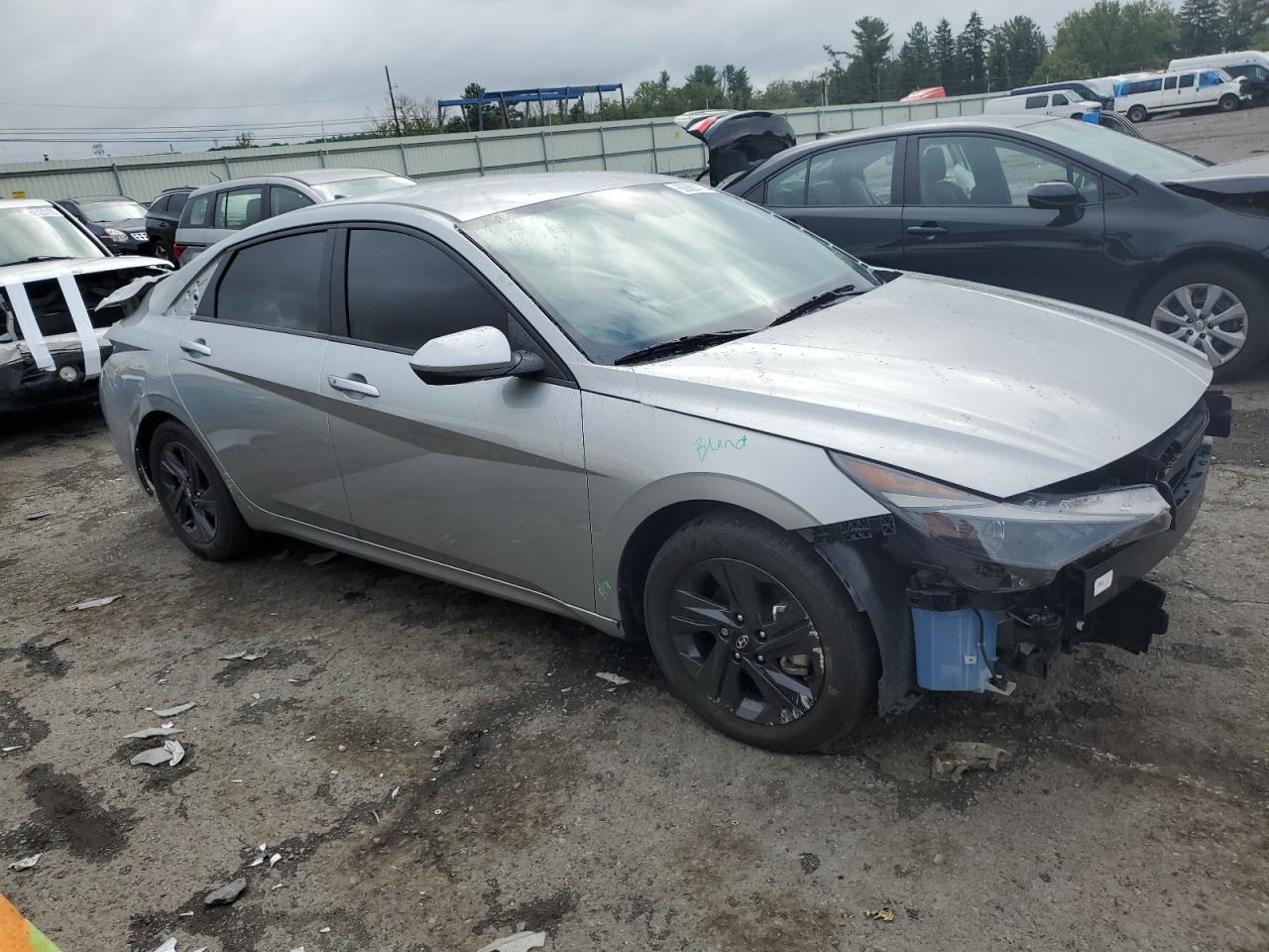 2022 HYUNDAI ELANTRA SEL VIN:5NPLM4AG5NH070110