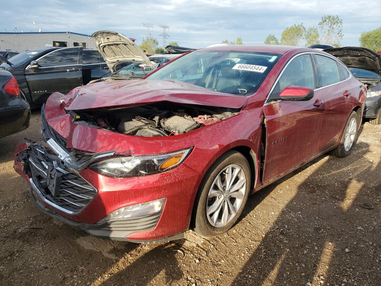 2022 CHEVROLET MALIBU LT VIN:1G1ZD5ST3NF160242