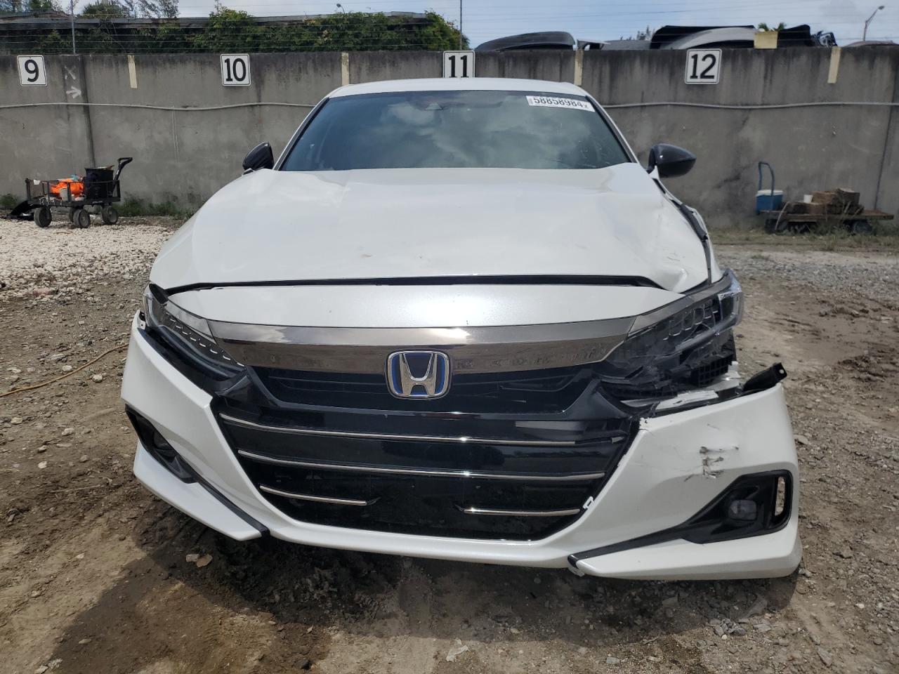 2022 HONDA ACCORD HYBRID SPORT VIN:1HGCV3F23NA044652