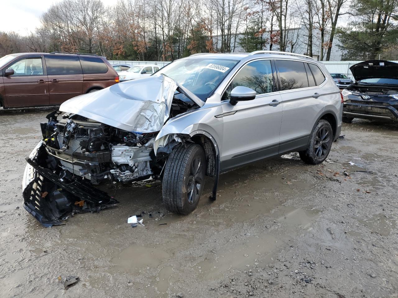 2024 VOLKSWAGEN TIGUAN SE VIN:3VVMB7AX4RM059158